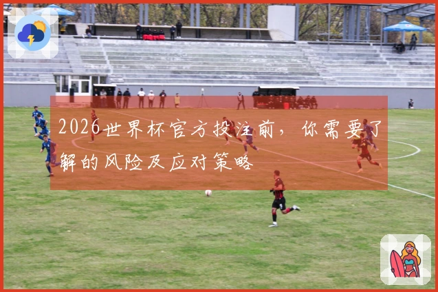 2026世界杯官方投注前，你需要了解的风险及应对策略