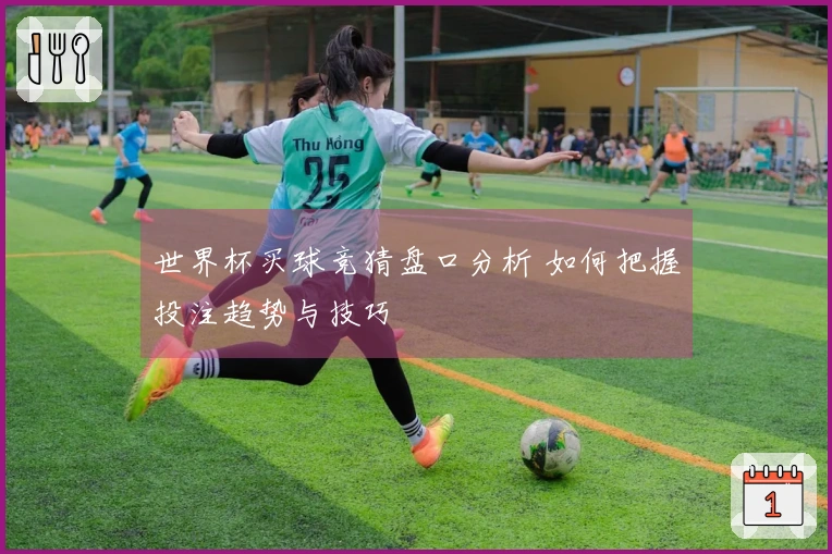 世界杯买球竞猜盘口分析 如何把握投注趋势与技巧